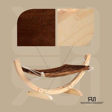 Гамак для котів Cat Relax | Місце для сну кота | Кошаче ліжко | Кошик для сну кота | Гамак для кота (Коричневий)