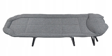 Розкладне ліжко Artnico, 200 см x 65 см, сіре