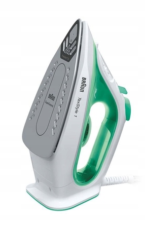 Парова праска Braun TexStyle 1 SI 1040 2000 Вт, біло-зелена
