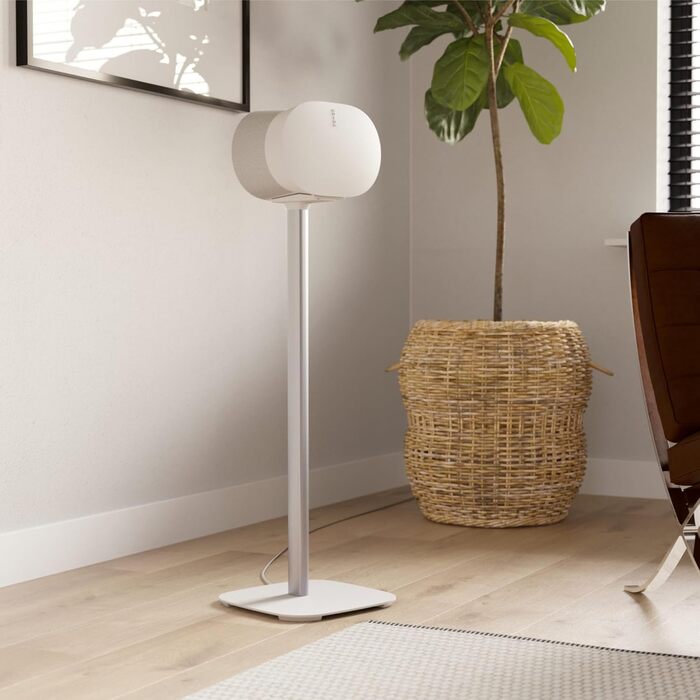 Стійка Vogel's SFS 4113 для Sonos ERA 100: надійна та стильна | Білий колір | З прихованням кабелів | Сертифікат TÜV