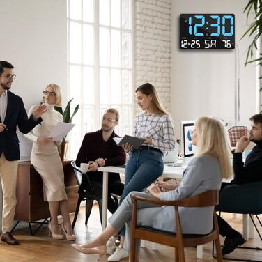 SZELAM Digital Clock, Large Display, 11.5