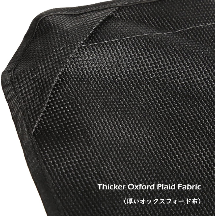 TRIWONDER Складний туристичний стільчик для кемпінгу, риболовлі та відпочинку на природі (Чорний, S)