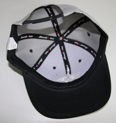 Кепка Snapback Beybey з принтом черепа, сірий колір, стильний дизайн