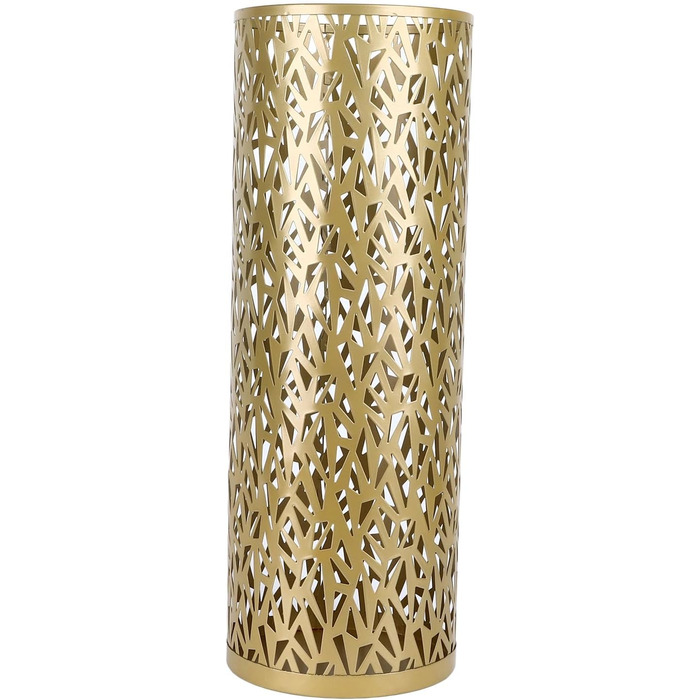 Металевий підставка для парасольки Topiky, кругла, золота, 15x10,5 см