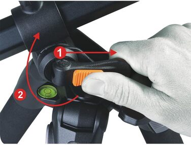 Штатив Vanguard Alta Pro 263AB 100 з кульковою головкою SBH-100 для камер Sony, Nikon, Canon DSLR, чорний