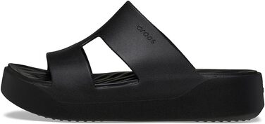 Crocs Getaway Platform H-Strap: жіночі сандалі на платформі, чорні (39/40 EU)