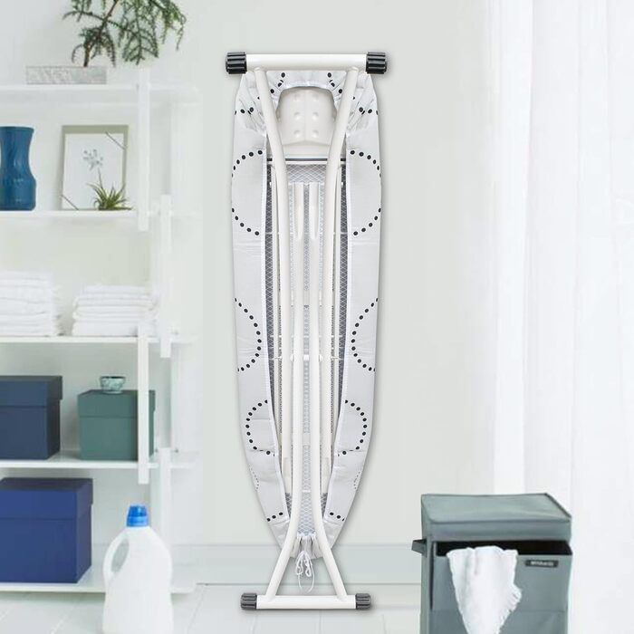 Гладильна дошка з еластичним чохлом, 55x148 см, сірий (швидка установка)