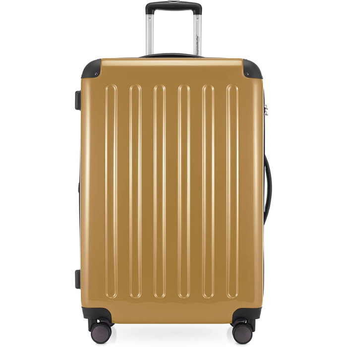 Чемодан ALEX Hartschalen - валіза-тележка, валіза для подорожей, 74 л (Колір осіннього золота, 75 см)