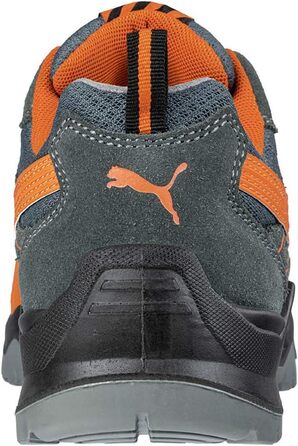 Черевики робочі PUMA SAFETY Omni Low S1P SRC з металевим носком, сіро-помаранчеві, 40 EU