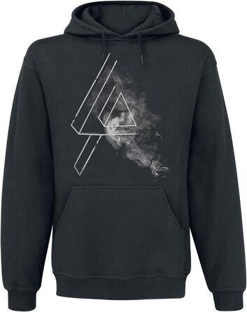Чоловічий чорний худі Linkin Park Archer — офіційний мерч гурту, екологічна серія, розмір L