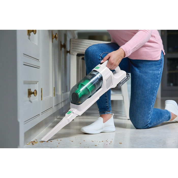Вертикальний пилосмик Black+Decker REVSV18D1-QW, білий