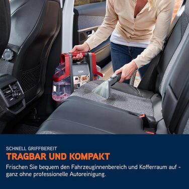 Портативний відпарювач Vax SpotWash Duo для чищення плям на килимах та м'яких меблях з насадкою для тварин, аксесуари для щоденного прибирання, насадки для різних поверхонь та миючий розчин (Spotwash EU)