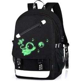 Шкільний рюкзак для хлопчика-підлітка з принтом 