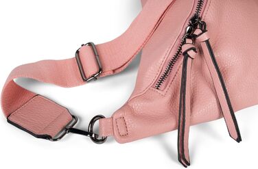 Сумка жіноча styleBREAKER наплечна велика напівмісяць крос-боді Altrose 37x17 см з регульованим ремінцем та двостороннім замком