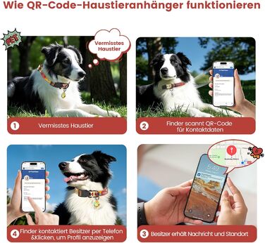 Набір повідка та нашийника для собак, регульований, для щоденних прогулянок, червоний, XS (22-30 см, повідка 1.5 м)