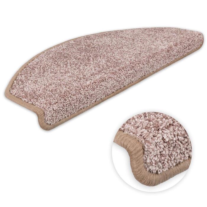 Ступеневі килимки Ventura від Kettelservice-Metzker: 16 шт. (старорожевий, 18 шт.)