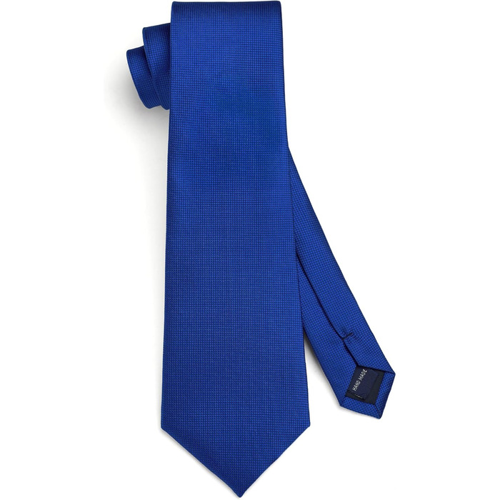 Чоловіча краватка та хустинка HISDERN для весілля, блакитний колір, комплект з запонками