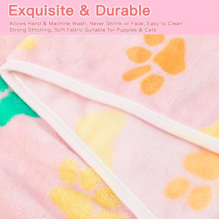 М'яка ковдра для кота та собаки, 5 шт., 76 x 52 см, різні кольори