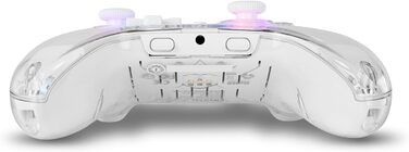 Кермо для гонок KROM з педалями та вібрацією, сумісне з PC, PS3, PS4, Xbox One, з перемикачем передач, гачками перемикання та 12 кнопками, USB-підключення (Krystal)