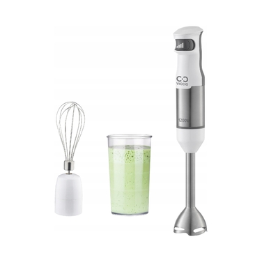 Занурювальний блендер VICCIO HBHG-7712 1200 Вт: подрібнення льоду, збивання, набір аксесуарів