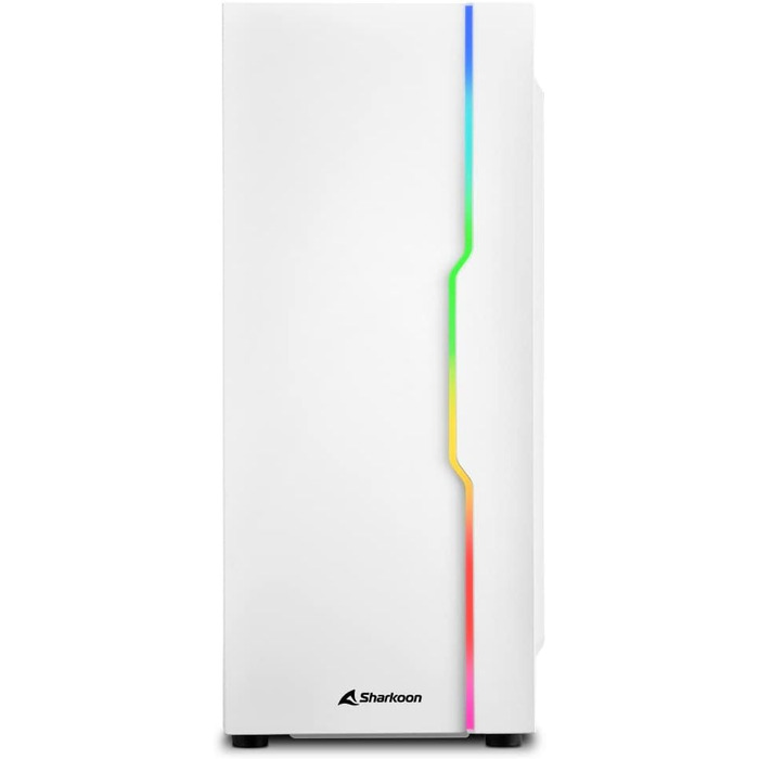 Sharkoon RGB Slider - Білий корпус для ПК, RGB підсвітка