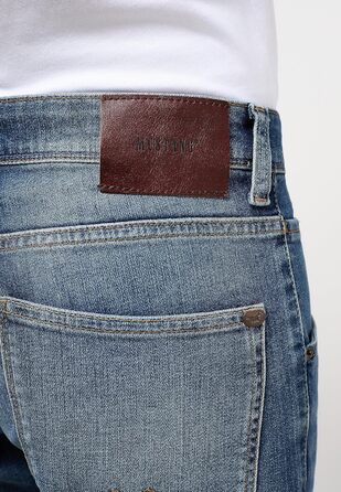 Джинси чоловічі MUSTANG Michigan Straight 34W/32L світло-потерті, оригінал