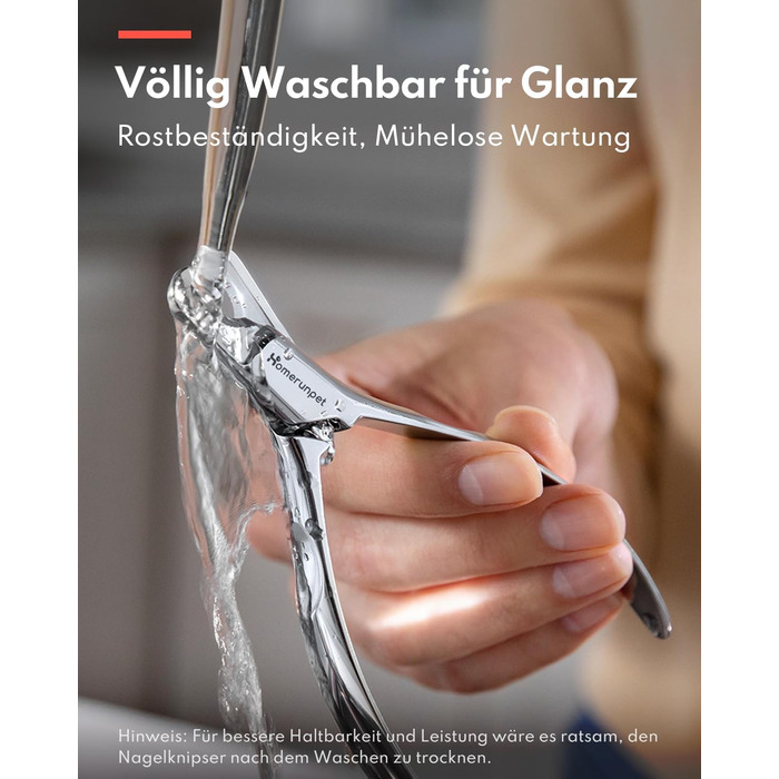 Ножиці для обрізання кігтів котів HomeRunPet з мартенситної сталі - професійні, безпечні, з антиковзними ручками