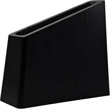 Magnetic knife block, black wooden holder, knife display holder, magnetic stand with strong improved magnets, knife strips