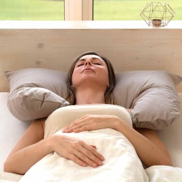 HEFEL My Neck Pillow, 50x70 cm: Ergonomic Orthopedic Pillow for Neck Pain and Stiffness, Suitable for Side Sleepers and Back Sleepers, Recommended by Doctors and Therapists