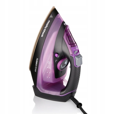 Парова праска Morphy Richards Turbosteam 2800 Вт, фіолетова