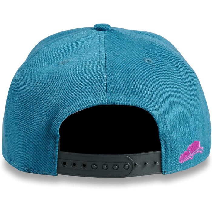 Soulbuddy Snapback кепка для чоловіків та жінок - унісекс стильна кепка для повсякденного носіння та відпочинку - бейсболка Must-Have - універсальний розмір (Petrol-Lila)