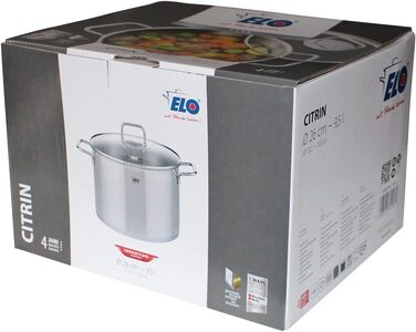 Каструля Fleischtopf з кришкою з скла, 12 см, Citrin. Діаметр 12 см, діаметр каструлі 26 см