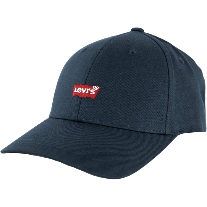 Шапка Levi's Herren Housemark Flexfit NAVY BLUE, універсальний розмір