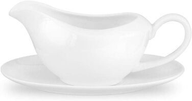 Соусник Royal Worcester з підставкою, 0,34 л, білий фарфор