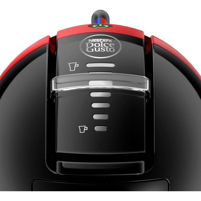 Кавомашина NESCAFÉ Dolce Gusto Mini Me від Krups: компактна, автоматична, 15 bar, чорний/вишневий