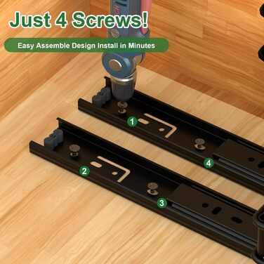 Організатор для шафи TJ.MOREE висувний, 2 шт., 2 яруси, для спецій, посуду, олії, кухні