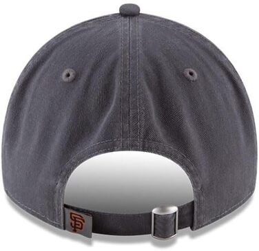 Кепка бейсболка New Era MLB Core Classic 9twenty San Francisco Giants сіра унісекс