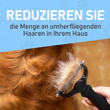 MaxPower Щітка для собак і котів Planet - для вичісування підшерстка, рожева (чорний, велика)