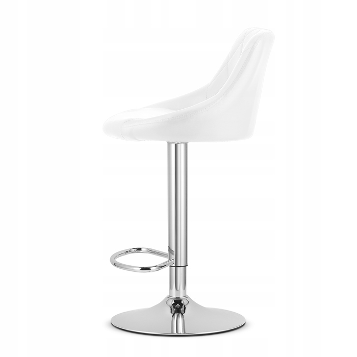 Пуф-хокер Hoker Mufart, білий, 105 см, штучна шкіра