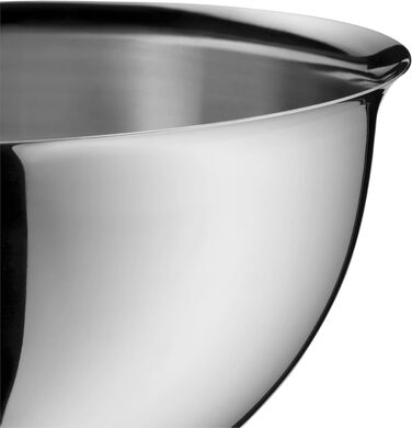 WMF Function Bowls Mixing Bowl 1.25l, Bowl 20 cm, Polished Cromargan Stainless Steel, Dishwasher Safe, Stackable