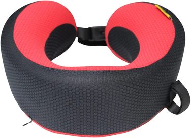 Travel Blue Dreamer Neck Pillow - Memory Foam Travel Pillow for Airplane, Car & Train - Breathable Mesh, Removable Cover, Comfortable Support & Easy Storage