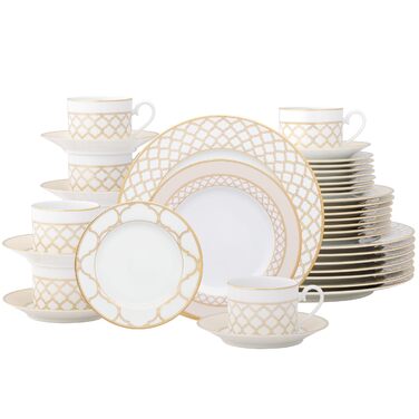 Посуд Noritake Eternal Palace Gold на 8 осіб, 40 предметів - золотий сервіз