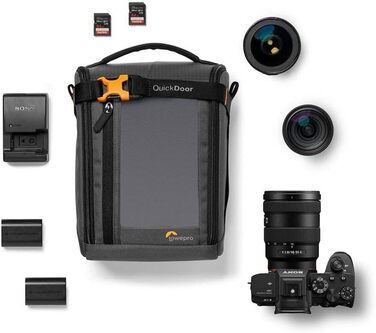 Чохол Lowepro GearUp Creator Box Large II для DSLR та бездзеркальних камер, оранжевий, з QuickDoor, з перероблених матеріалів