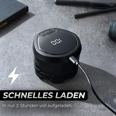 Бритва для гоління голови BALDWIN 7D з магнітною голівкою для чоловіків | Електробритва для лисих | Бритва для голови, сухе та вологе гоління, водонепроникна