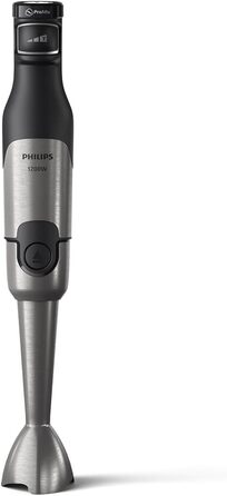Philips 5000 Series Immersion Blender - 1200W Power. ProMix Technology. LED Speed Indicator. Variable Speed Control. Compact Design. Easy to Clean. Black (HR2681/00)