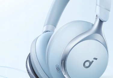Бездротові накладні навушники Soundcore Space One з ANC, до 55 год роботи, сині