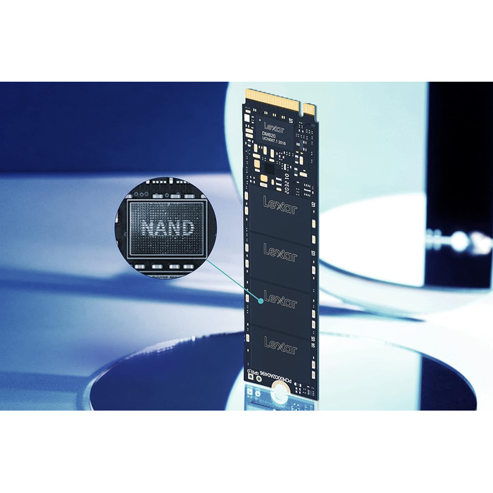 Lexar SSD NM620 2TB: Швидкий M.2 NVMe SSD для ПК та геймерів (Gen3x4, PCIe, 3D NAND)