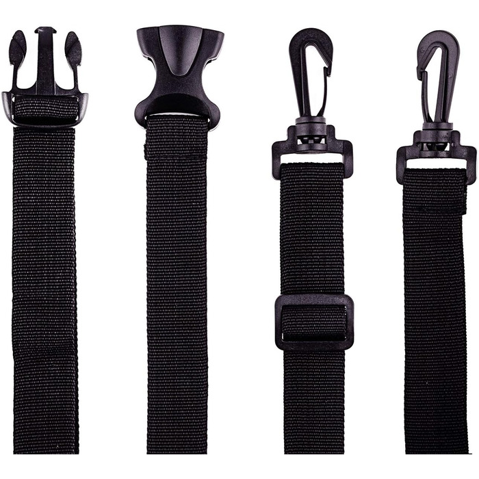 Сумка для ласощів STMK Leckerlibeutel для собак з поясом, 3 варіанти носіння, легка, іграшки, сухий корм, ласощі для собак, дресирування, навчання цуценят (сірий та чорний)