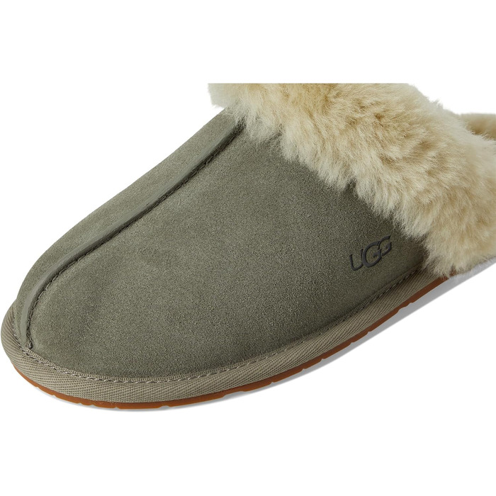 Жіночі домашні капці UGG Scuffette II Metallic Spots, мохово-зелений/латунь, розмір 42 EU