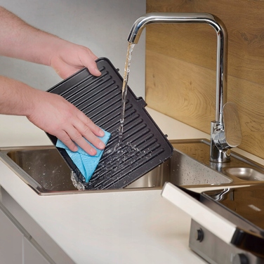 Електричний контактний гриль Severin KG 2398, чорний, 1800 Вт